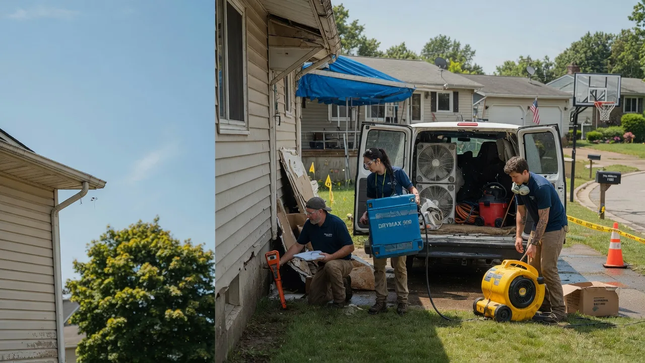 Ceiling Leak Cleanup in Glenn Dale, MD near me