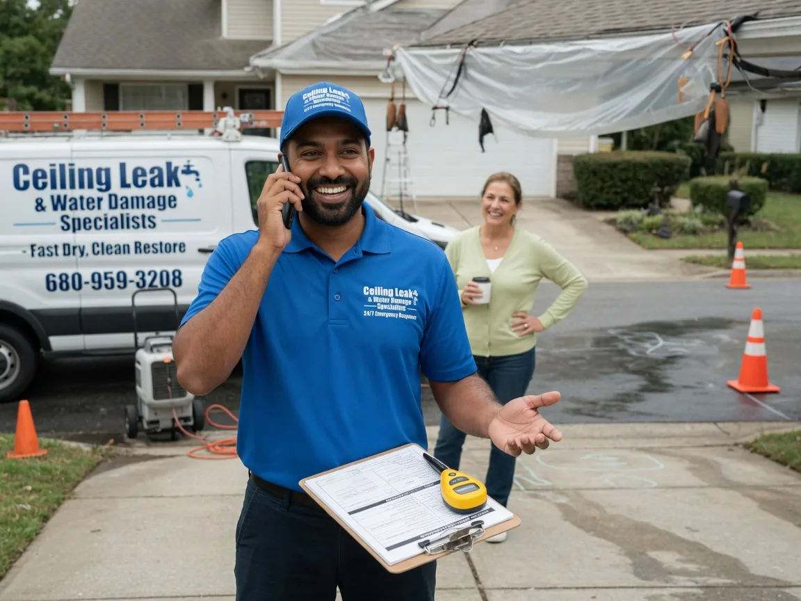 Ceiling Leak Cleanup Glenn Dale, MD FAQs